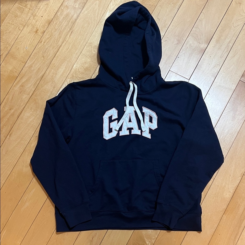 Ladies GAP Dark Blue Hoodie with Logo